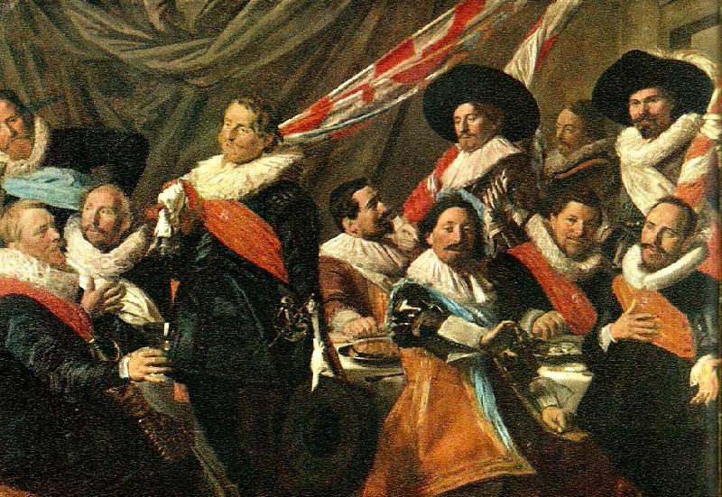 Frans Hals officerarna oil painting picture